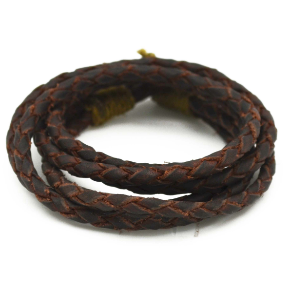 Aadi Men's Leather Corded Bracelet