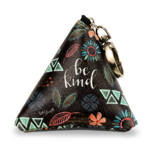 "Be Kind" Triangle Bag