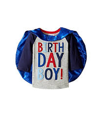 Birthday Boy Cape Shirt 12-18 Months