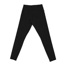 Load image into Gallery viewer, Black Fleece-Lined Athletic Leggings