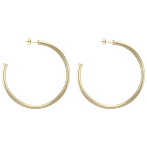 Everybody's Favorite Hoops Large in Gold