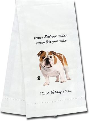 Bulldog Kitchen Towel