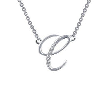 Load image into Gallery viewer, Letter C Pendant Necklace