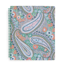 Load image into Gallery viewer, Citrus Paisley Notebook with Pocket