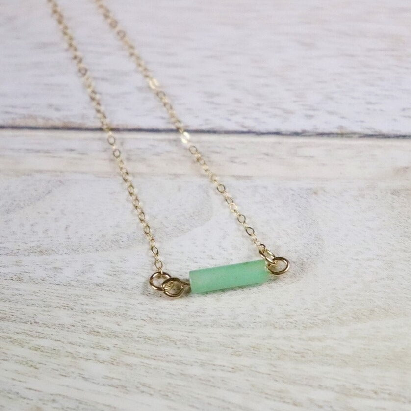 Color Your World Necklace with Aventurine