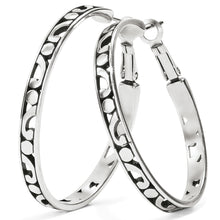 Load image into Gallery viewer, Contempo Large Hoop Earrings