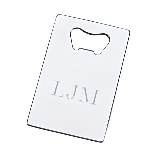 Credit Card Sized Bottle Opener