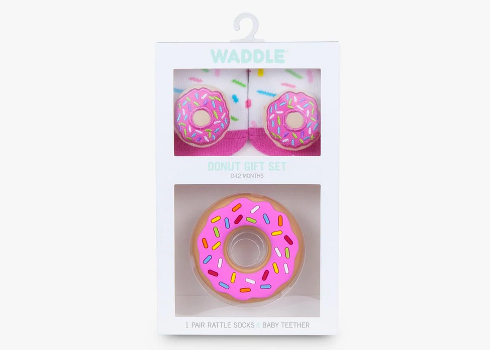 Teether Gift Set- Donut