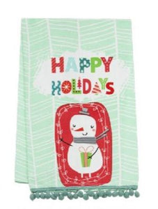 Cotton Holiday Tea Towels