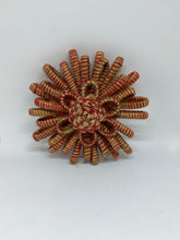 Load image into Gallery viewer, Jute Flower Clip Ornament