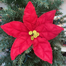 Load image into Gallery viewer, Poinsettia Picks