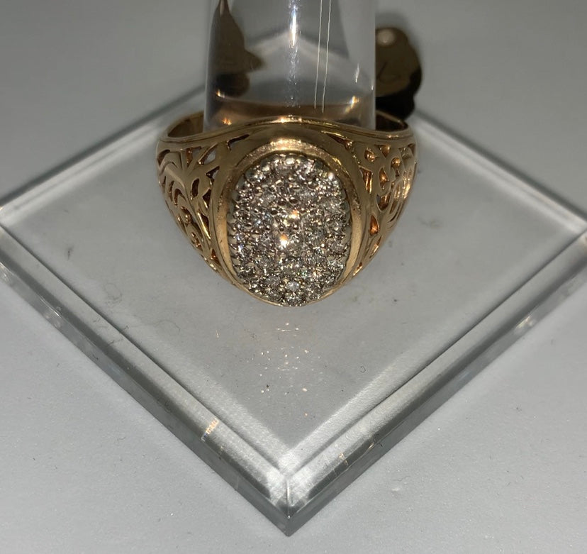 Women's Gold Anniversary Ring