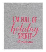 Holiday Sentiment Sleepshirt, 3 Asst