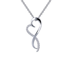 Load image into Gallery viewer, Infinity Heart Pendant Necklace
