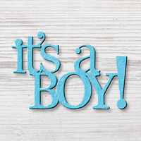 Small Word Magnet It's a Boy