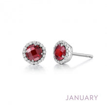 Load image into Gallery viewer, January Birthstone Earrings