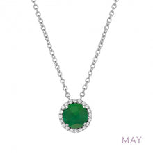 Load image into Gallery viewer, May Birthstone Necklace