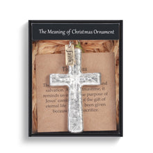 Load image into Gallery viewer, Meaning of Christmas Cross Ornament