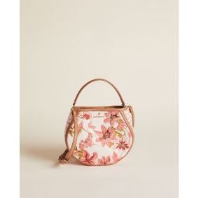 Mila Kate Women's Mini Floral Shape Top Handle Bag