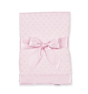 Pink Dottie Security Blanket