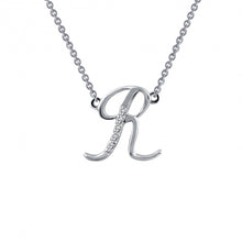 Load image into Gallery viewer, Letter R Pendant Necklace