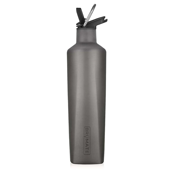 Black Stainless Rehydration Bottle