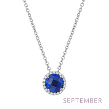 Load image into Gallery viewer, September Birthstone Necklace