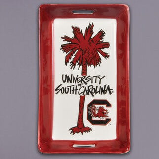South Carolina Gamecock Ceramic Mini Tray