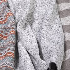 Sweatshirt Knit Baby Blanket