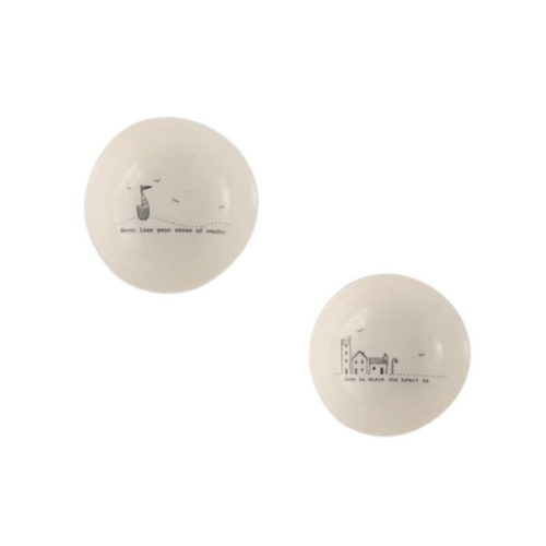 Porcelain Trinket Bowls