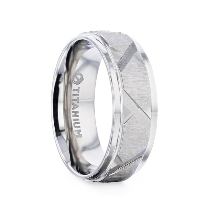 Virage Titanium Men's Wedding Ring