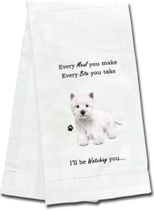 Westie Kitchen Towel