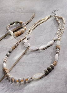 Beach Necklace & Bracelet, 3 Asst.