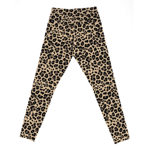 Patterned Fleece-Lined Leggings