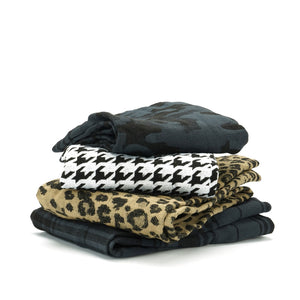 Patterned Fleece-Lined Leggings
