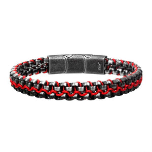 Allegiance Stainless Steel Bracelets - Red