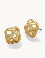 Load image into Gallery viewer, Cane Stud Earrings