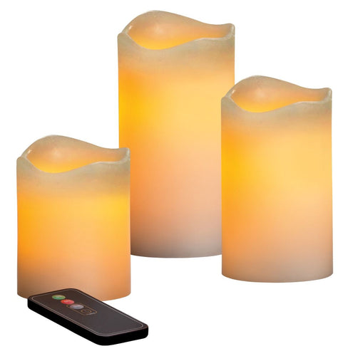 Flameless LED Wax Candles