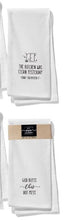 Load image into Gallery viewer, Be Our Guest Hostess Tea Towels, 4 Asst