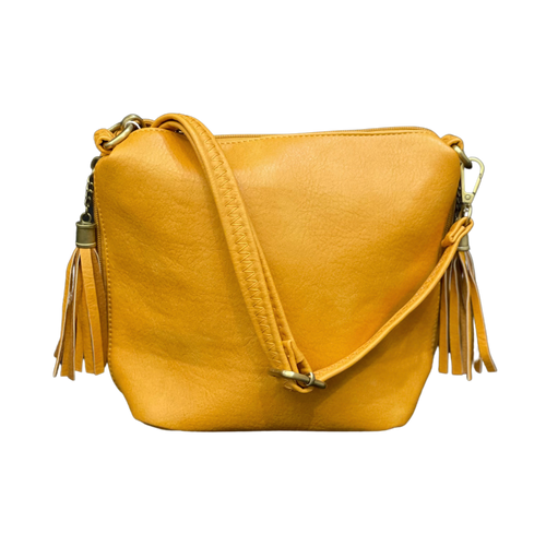 Dylan Crossbody- Mustard