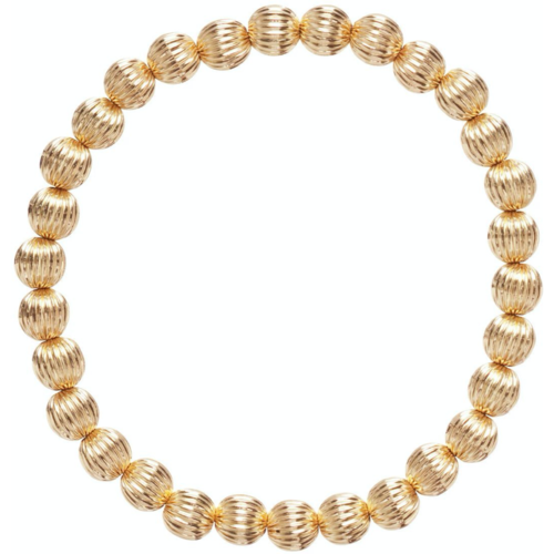 Dignity Gold 6mm Bead Bracelet