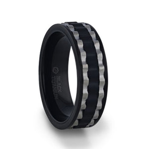 Gear Titanium Men's Wedding Band