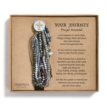 Load image into Gallery viewer, Gray Your Journey Prayer Bracelet