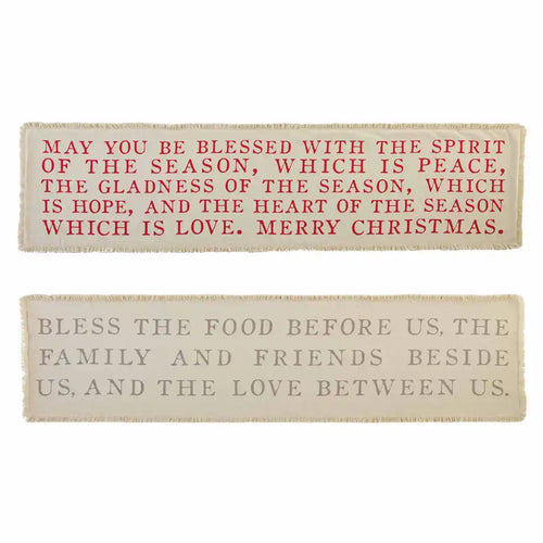 Holiday Reversible Table Runner