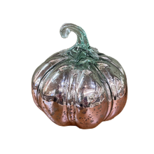 Load image into Gallery viewer, Mercury Glass Pumpkin, 2 Asst.