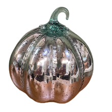 Load image into Gallery viewer, Mercury Glass Pumpkin, 2 Asst.