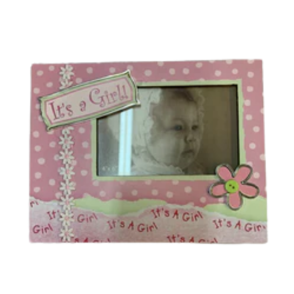 It's a Girl Picture Frame
