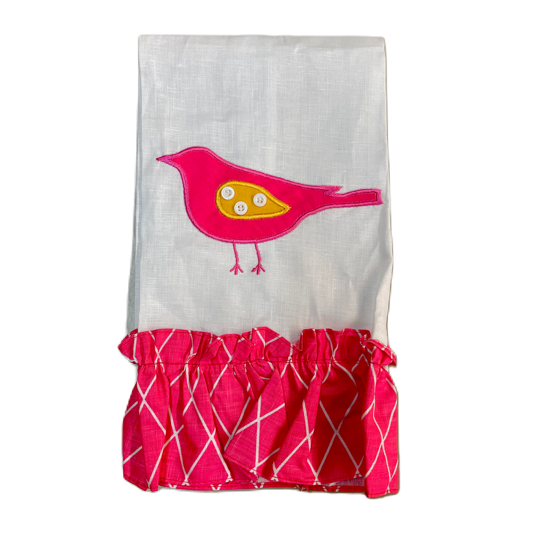 Bird Guest Towel