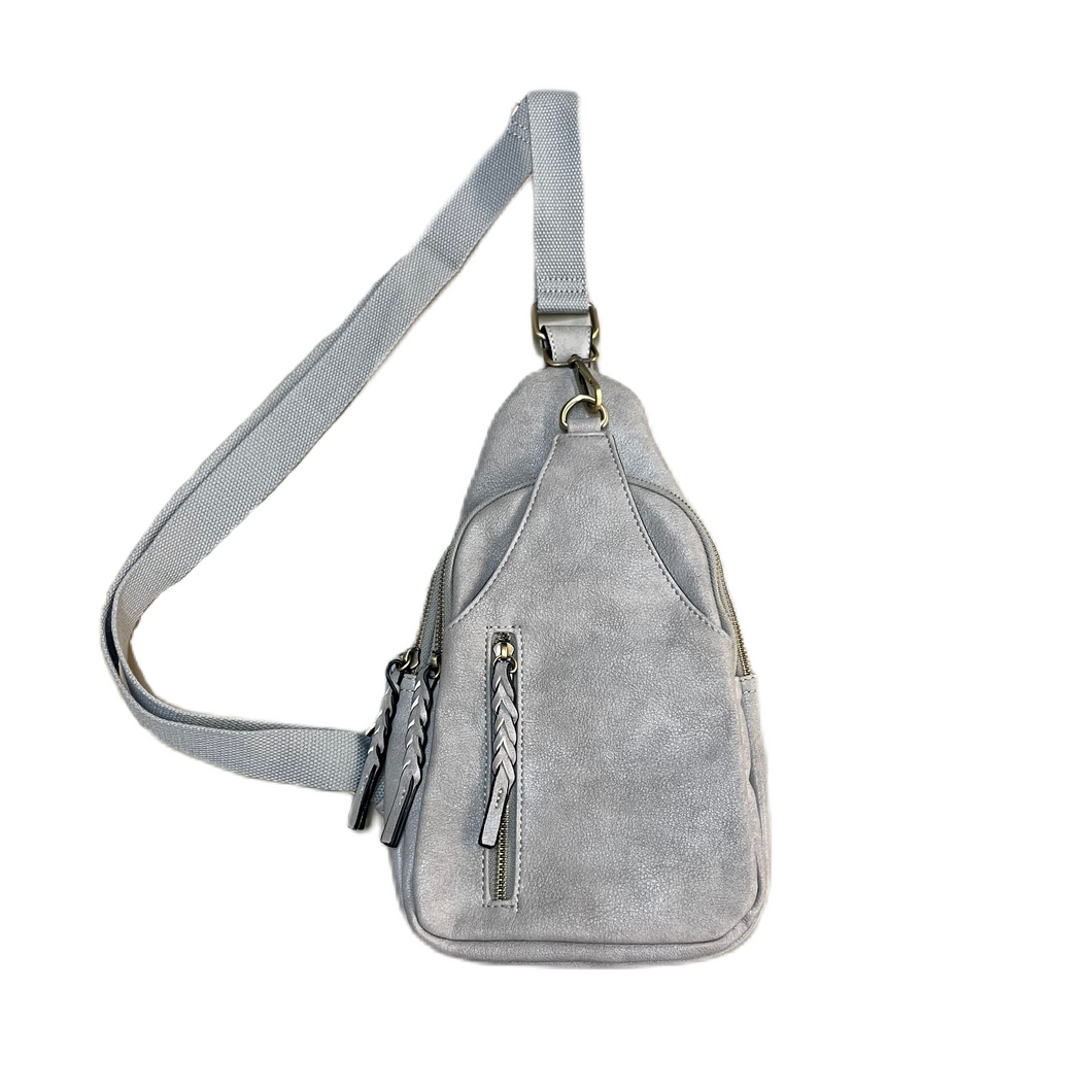 Nikki Sling Bag in Light Grey