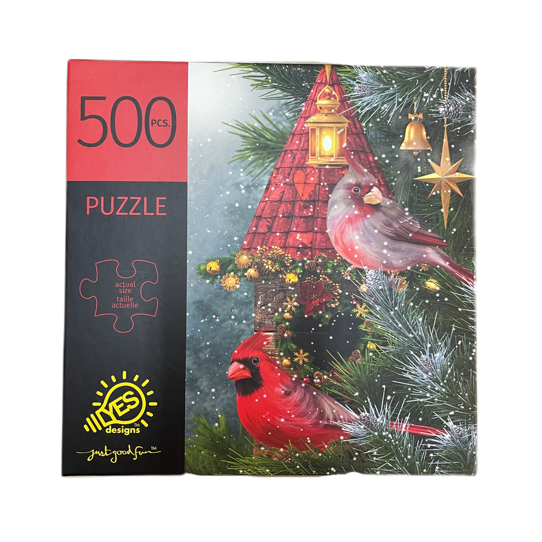 Christmas Cardinal Puzzle